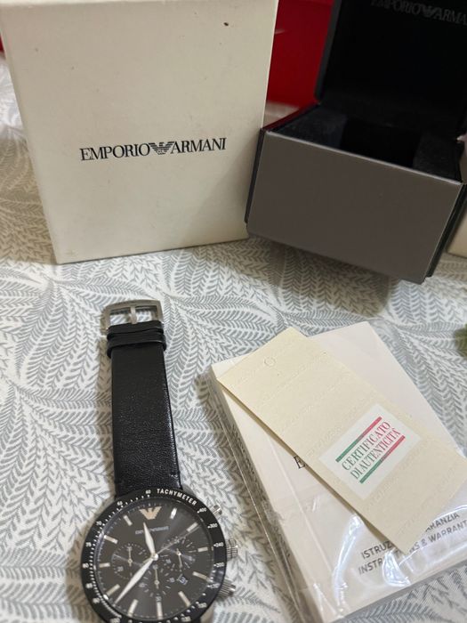 Ceas Emporio Armani Tachymeter