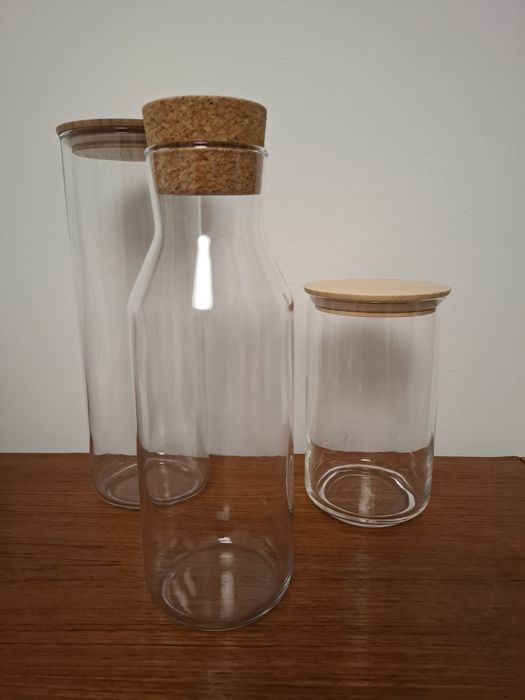 Set 3 vase sticla IKEA