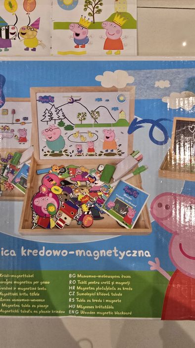 Peppa Pig Магнитна дървена дъска