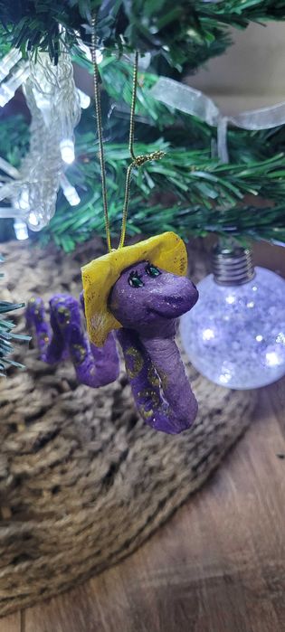 Коллекционные ёлочные игрушки из ваты