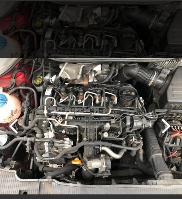 Motor complet fara accesorii Volkswagen Caddy 1.6 tdi euro 5 motorina