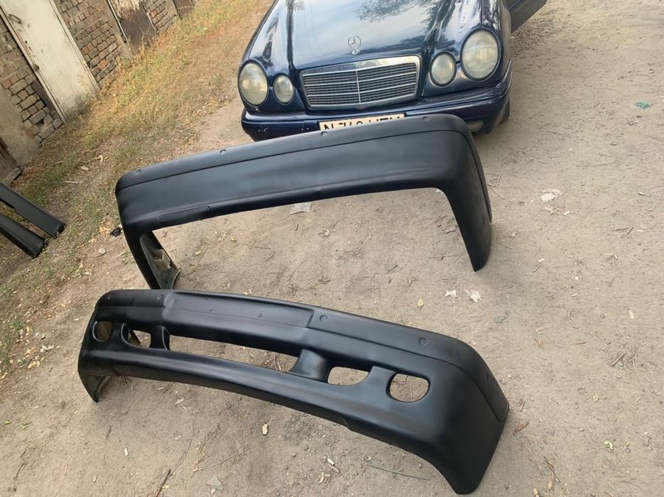 Бампер на мерседес  w210  карласон
