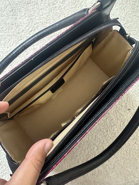 Geantă de mână Miche cu o husă interschimbabilă Lillian Classic de culoare grena [5.3, 5.5].