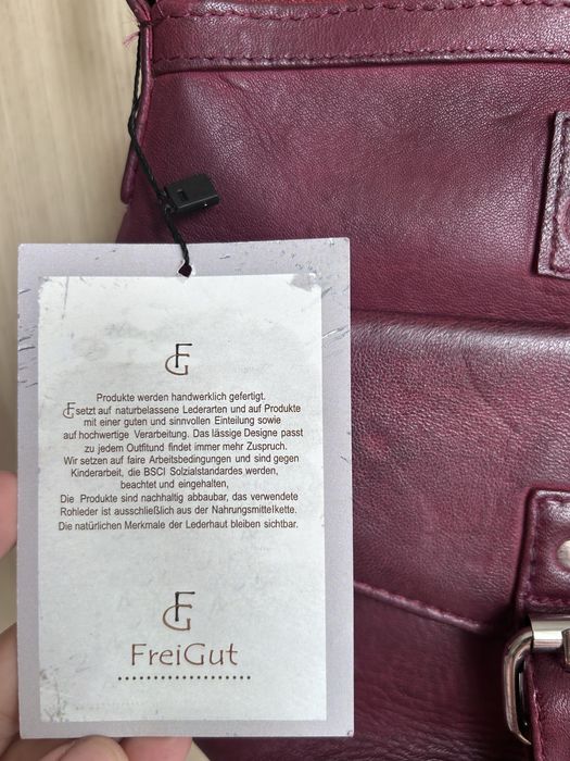 Geantă Frei Gut 100% piele naturală