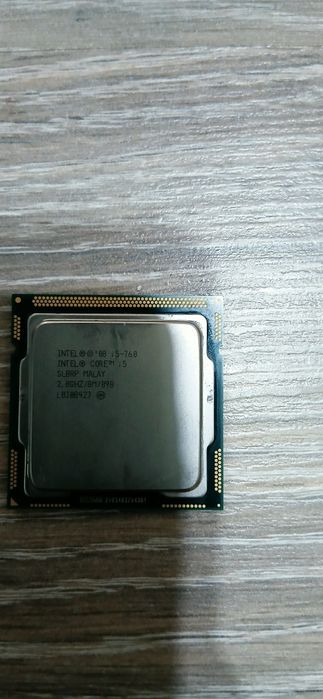 Обменяю Intel Core i5-760 на видеокарту срочно