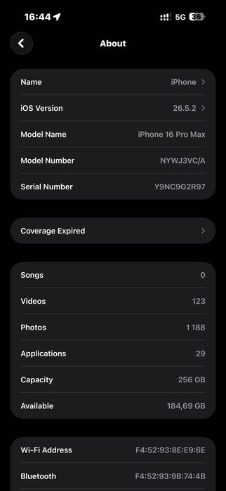 iPhone 16 pro max