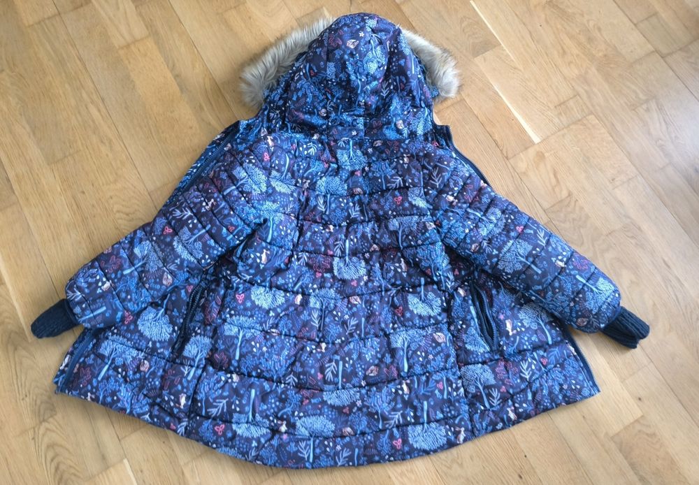 Топло детско яке 122 см