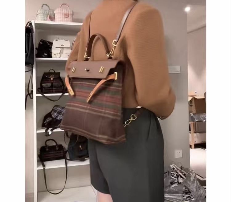 Сумка в стиле Гермес