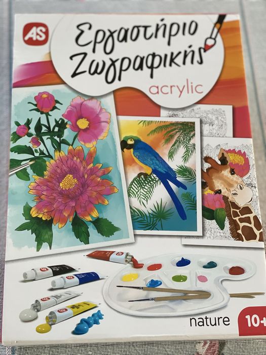 Atelierul de pictura, acrilica, incepatori