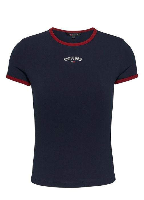 Тениска с лога Tommy Jeans/TommyHilfiger