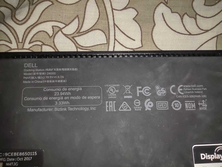 Докинг станция Dell D6000
