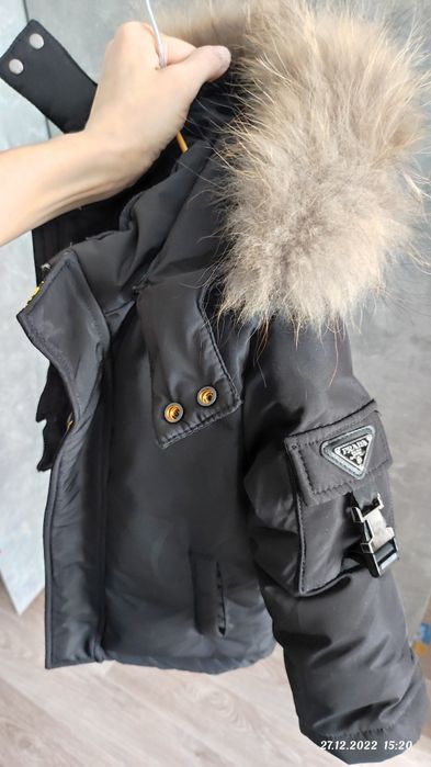 Куртка детская на мальчика Prada размер 86