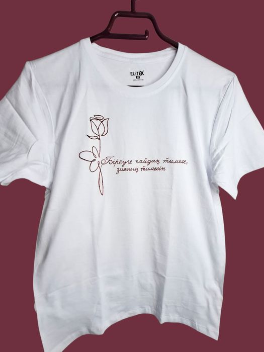 футболка с росписью