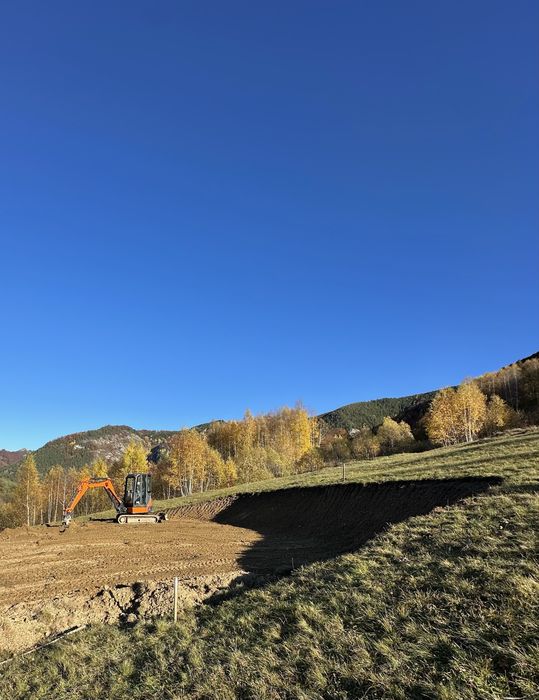 Prestări servicii cu miniexcavator 3tone