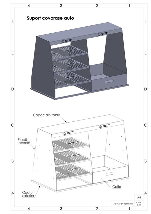 Solidworks, Autocad, Proiectare,desen tehnic, modelare 3D, etc