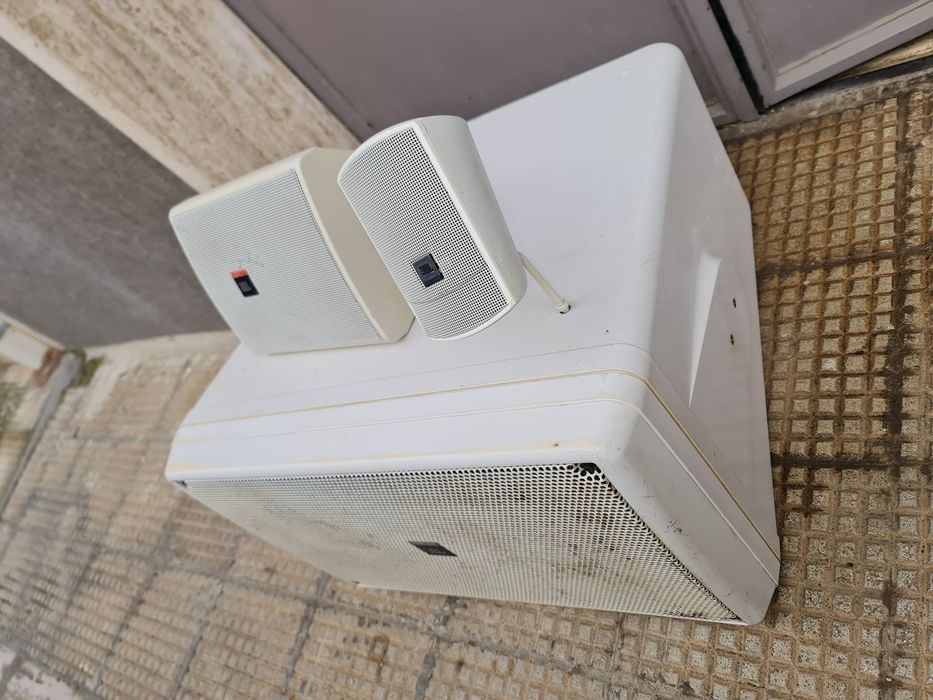 JBL CONTROL SB2210-WH Subwoofer + 2 sateliti