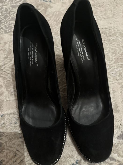 Туфли замшевые 36