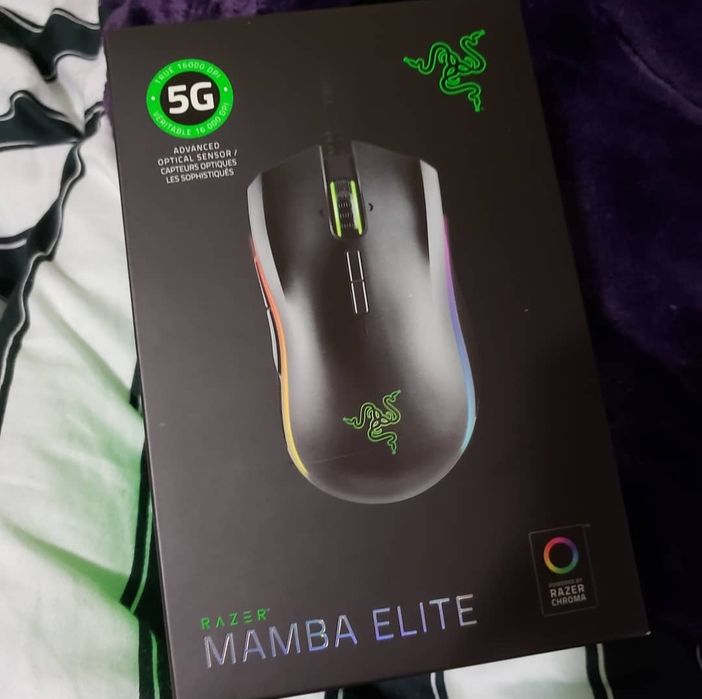 Razer Mamba Elite (1шт) Проводная мышка/мышь DPI 16K