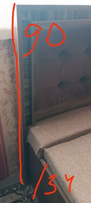 Кравать, односпальная