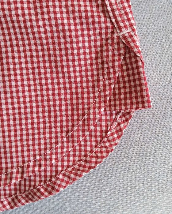 2за1 SPRING SALE TOMMY HILFIGER XL Plaid Shirt+V-Neck Sweater риза+топ