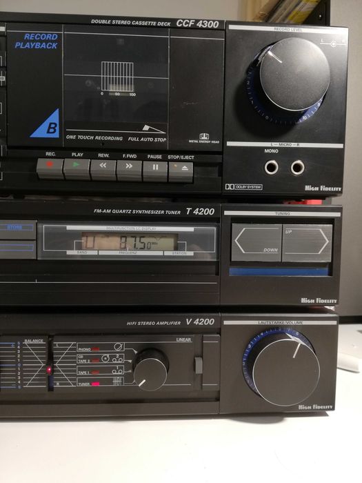 Linie Audio Grundig T4200/V4200/CCF4300 - Amplif/Deck/Tuner - RFG