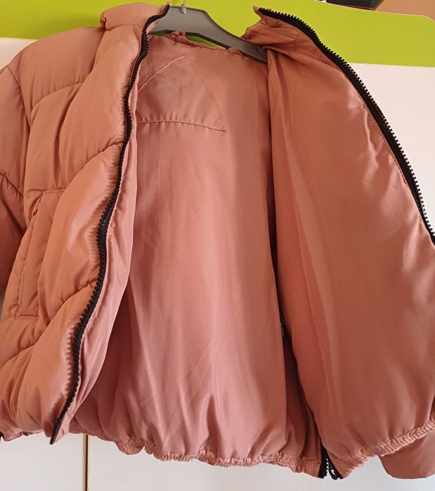 Детско пухено яке за момиче