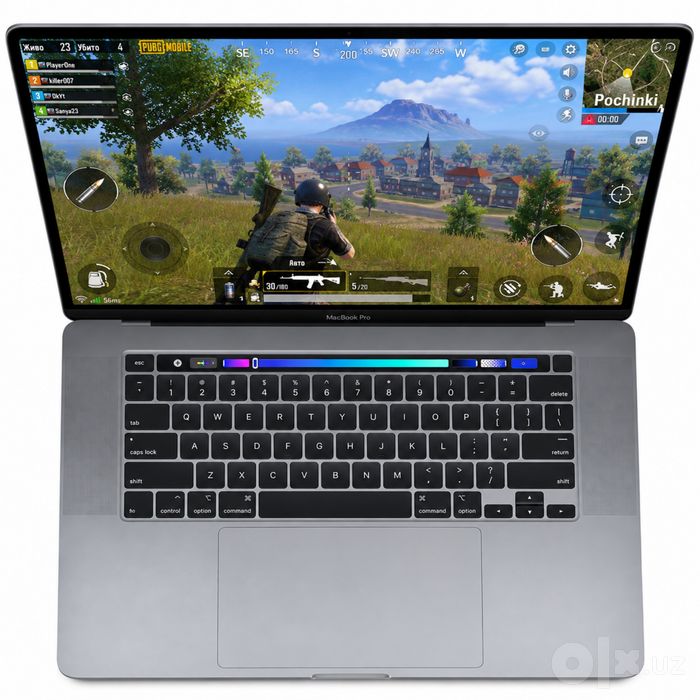 Macbook pro 16 макбук про 16 установлены игры Pubg CS 2,Dota 2 roblox,