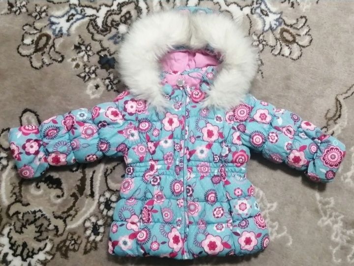 куртки для девочек 86+