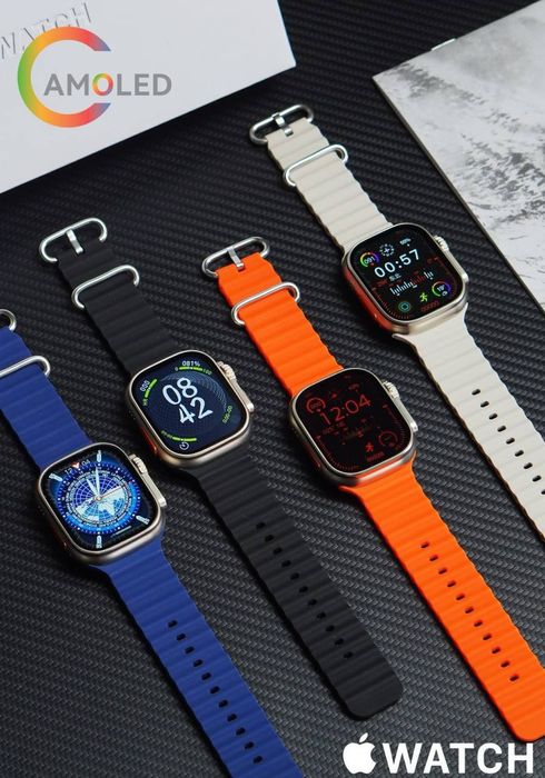 Смарт часы Apple watch 11,  ремешками новые в коробке, Алматы