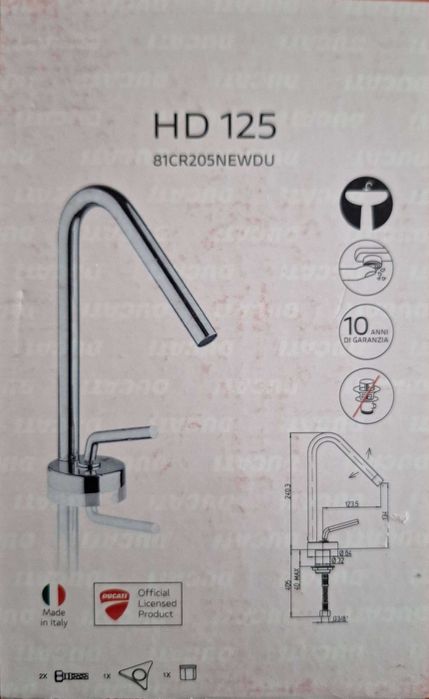 Смесител за баня - Ducati HD 125 81CR205NEWDU