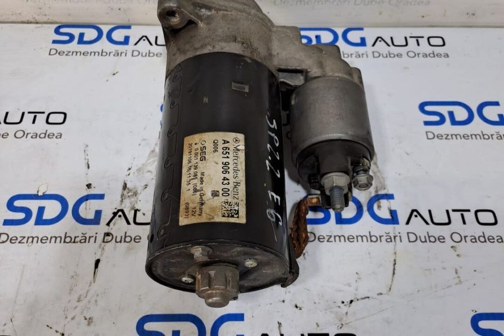 Electromotor A6519064300 Mercedes Sprinter 2.2 2016-2023 Euro 6