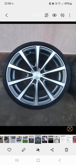 Продавам джанти Brock sport packet 5×114 3 ,19 цола