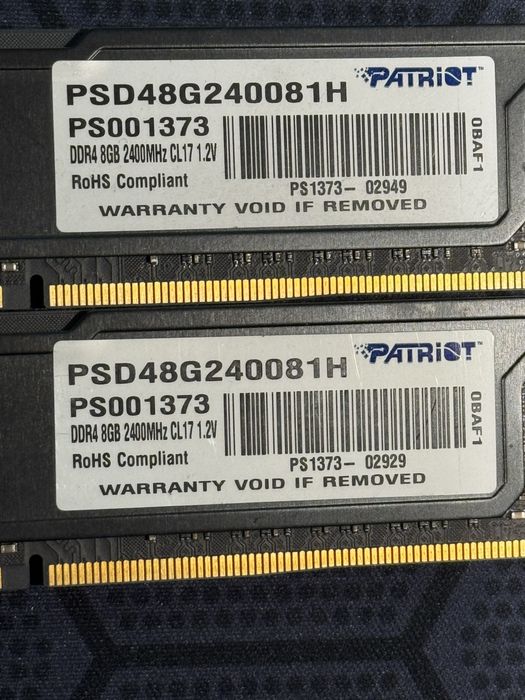 DDR4 2X8gb kit dual /quad 2400 sau dual 2133