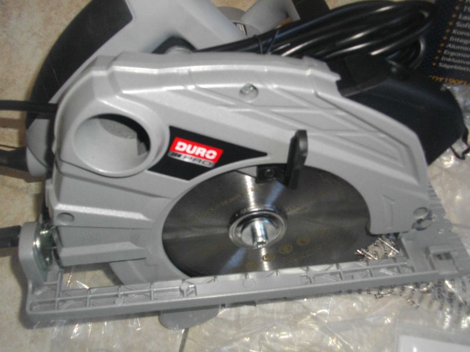 Нов 1500W Лазерен Ръчен Циркуляр Duro Pro Немски Комплект Реже 62мм