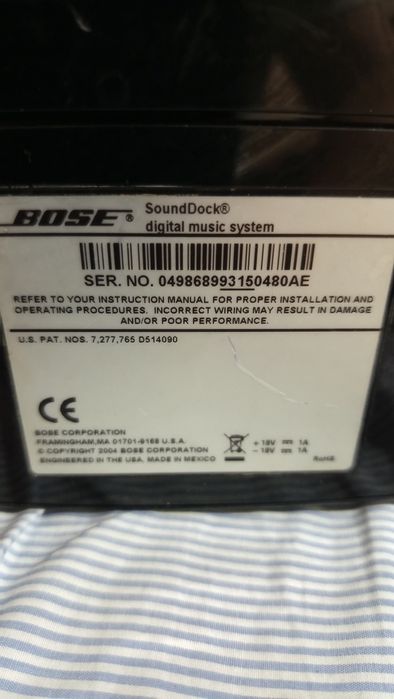 Bose sound Doc digital music system