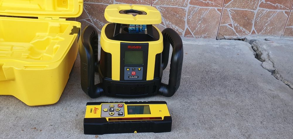 Nivela laser rotativ Leica.Rugby.