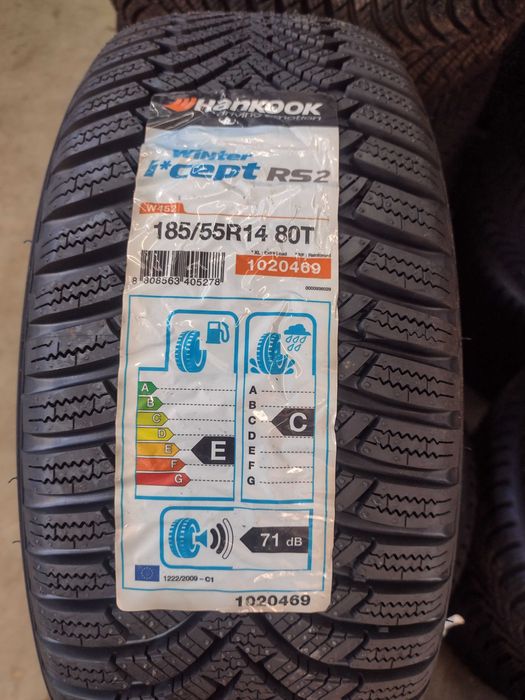 4бр.нови зимни Hankook 185 55 14 dot4318 цената е за брой!