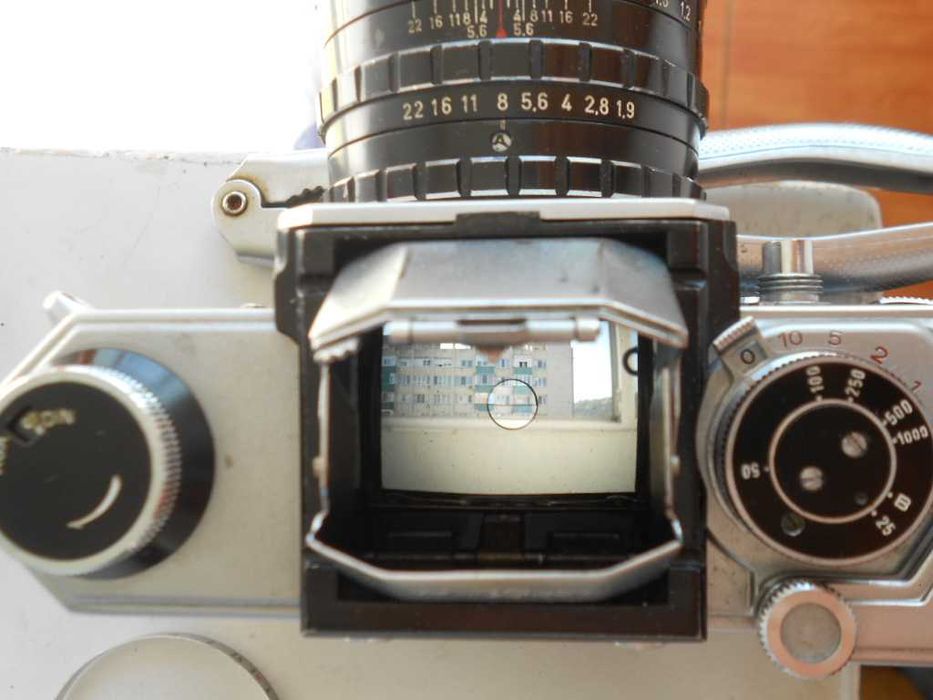 Wirgin edixa mat reflex cu M42 westromat 1.9, aparat foto film clasic