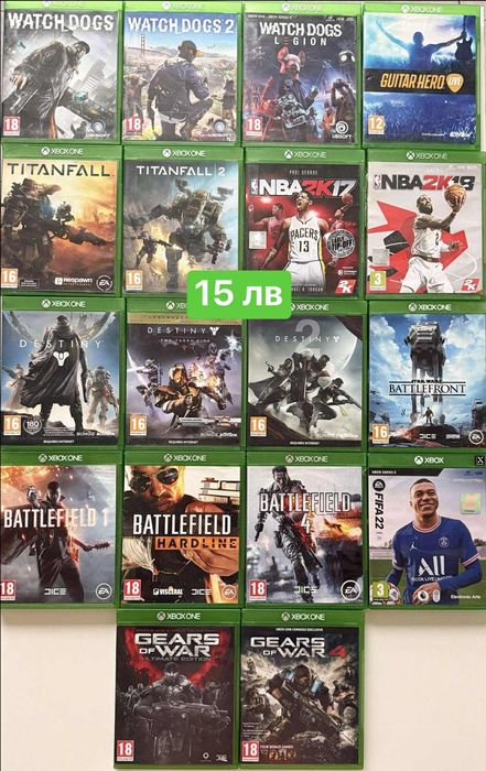 Xbox one : FIFA / NBA / Battlefield / TitanFall  и още