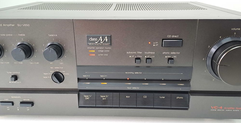 Amplificator Technics SU-V650 – Class AA – VC-4 – Consum 670W – Japan