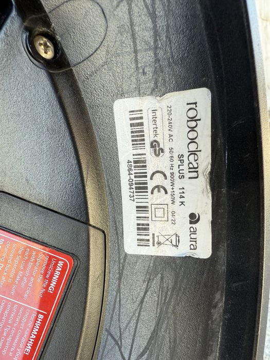 * RoboClean Aura SPLUS в хорошем рабочем состоянии