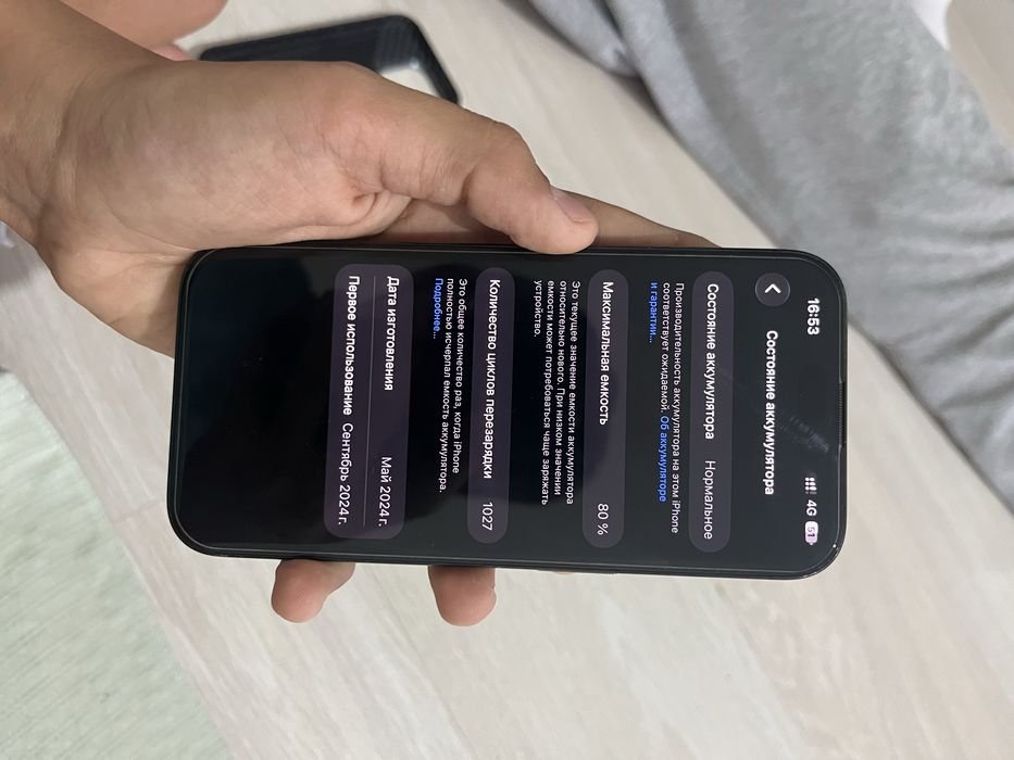 Модель iPhone 15 Pro