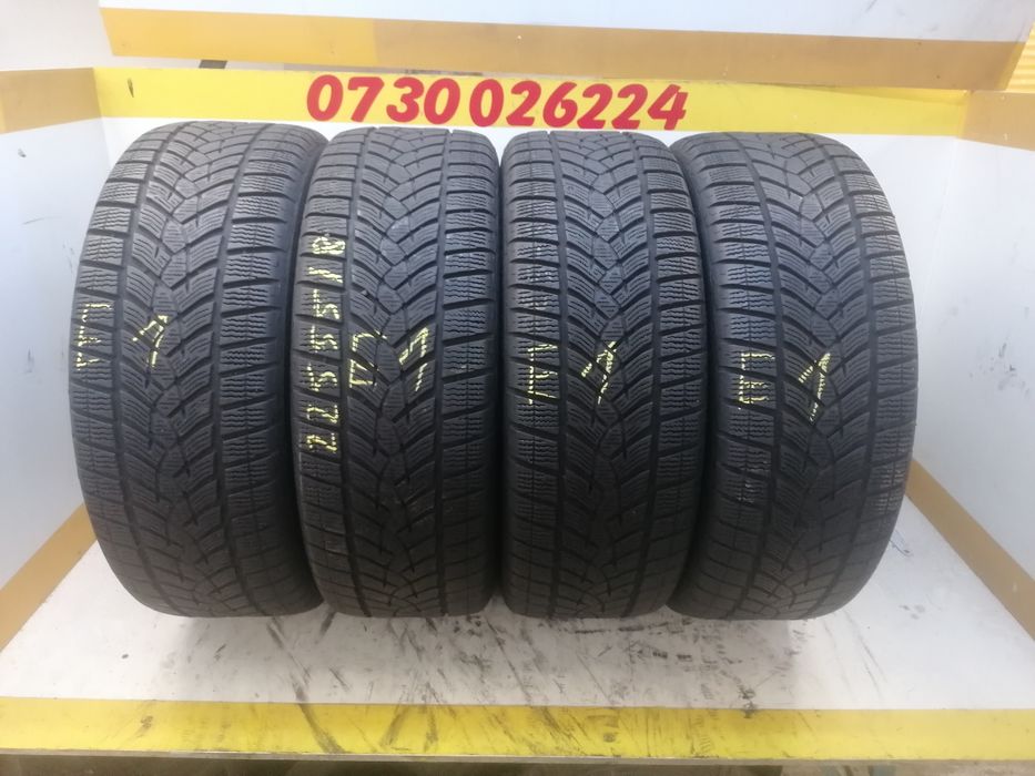 225/55/18 4 *Goodyear iarna 102v dot 3224.  5,,60mm