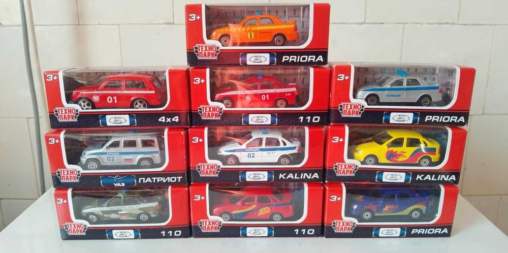 Руски модели 1/64