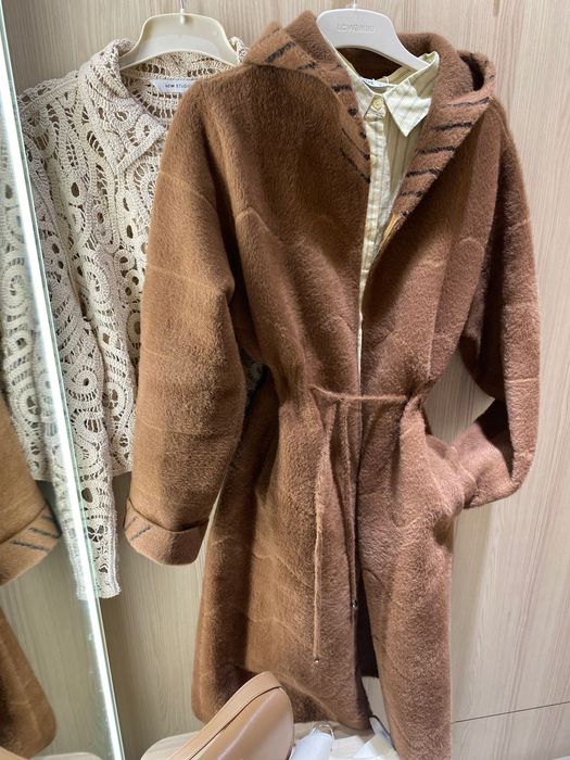Кафява жилетка/палто Кашмир и ангора