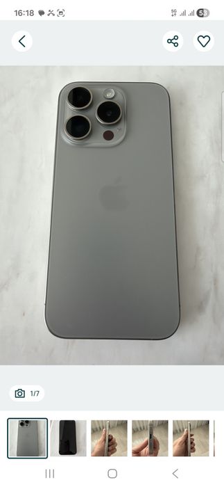 Iphine 15 pro max impecabil 512 gb.
