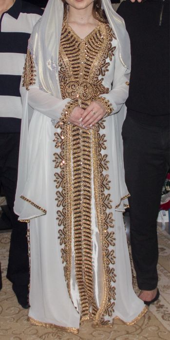 Шикарное турецкое платье на свадьбу/никах