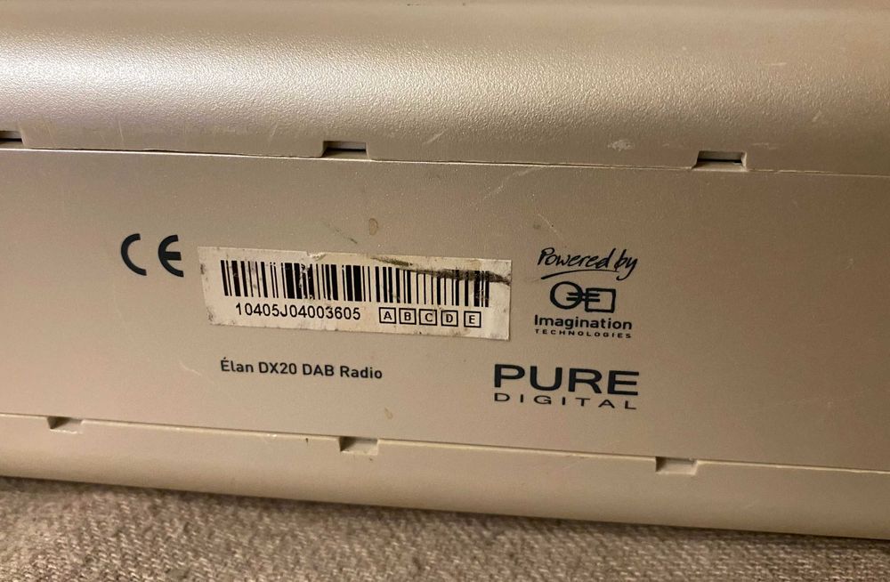 Radio digital DAB Pure Elan DX20 – fără alimentator, funcțional