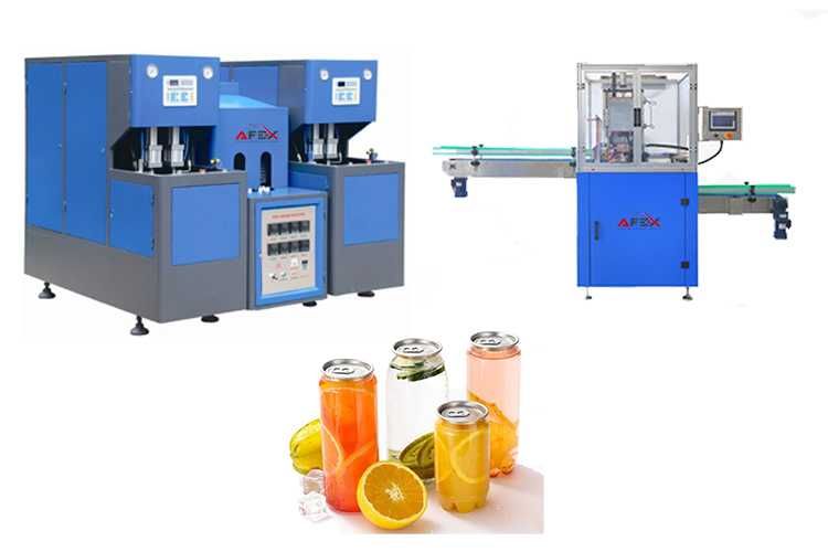 Линия производства ПЭТ-банок