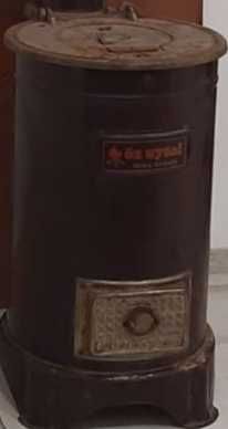 Печка на дърва. Използвана